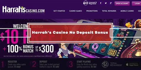 harrah's pa online casino no deposit bonus